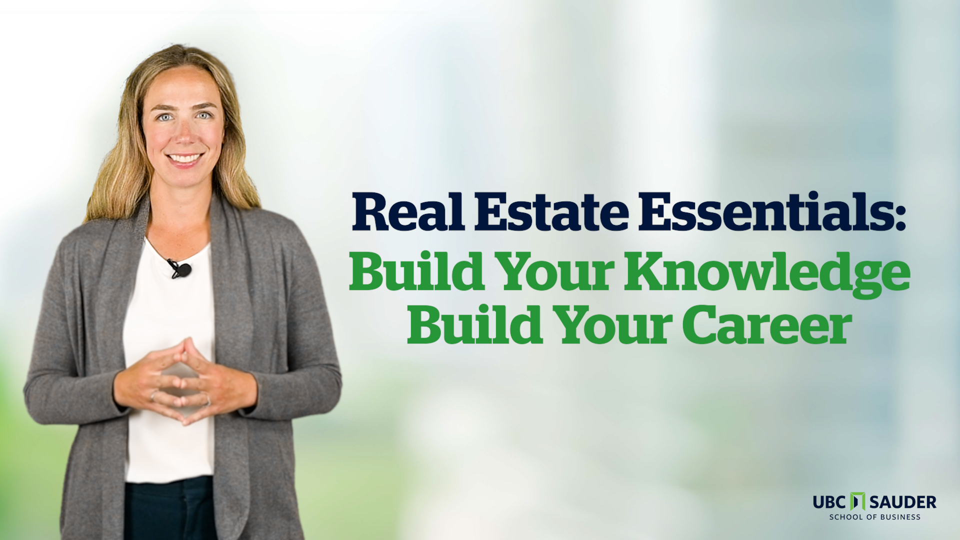 Video thumbnail for Real Estate Essentials: Build Your Knowledge, Build Your Career