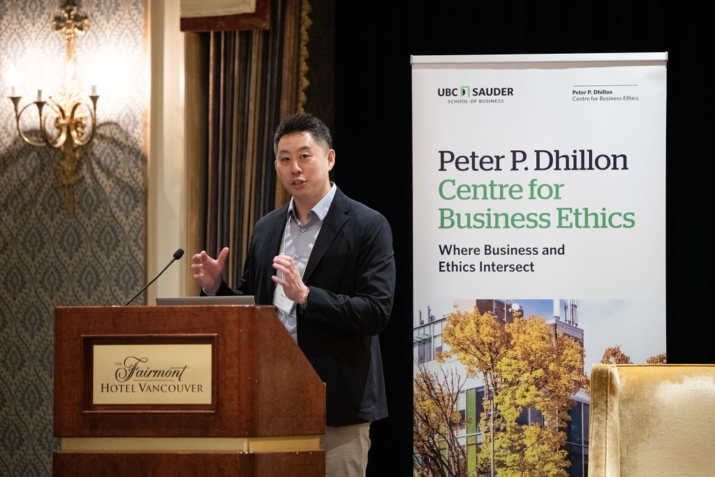 Howe Gu, Managing Director, Microsoft EMEA at The Promise and Peril of AI event