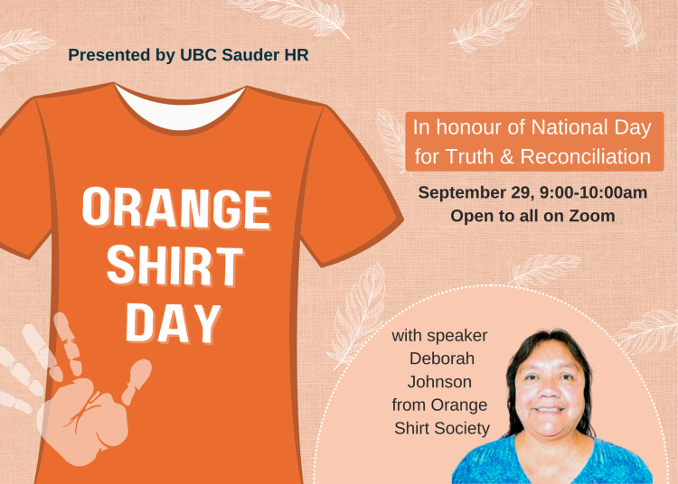 In honour of National Day of Truth & Reconciliation and Orange Shirt Day residential school