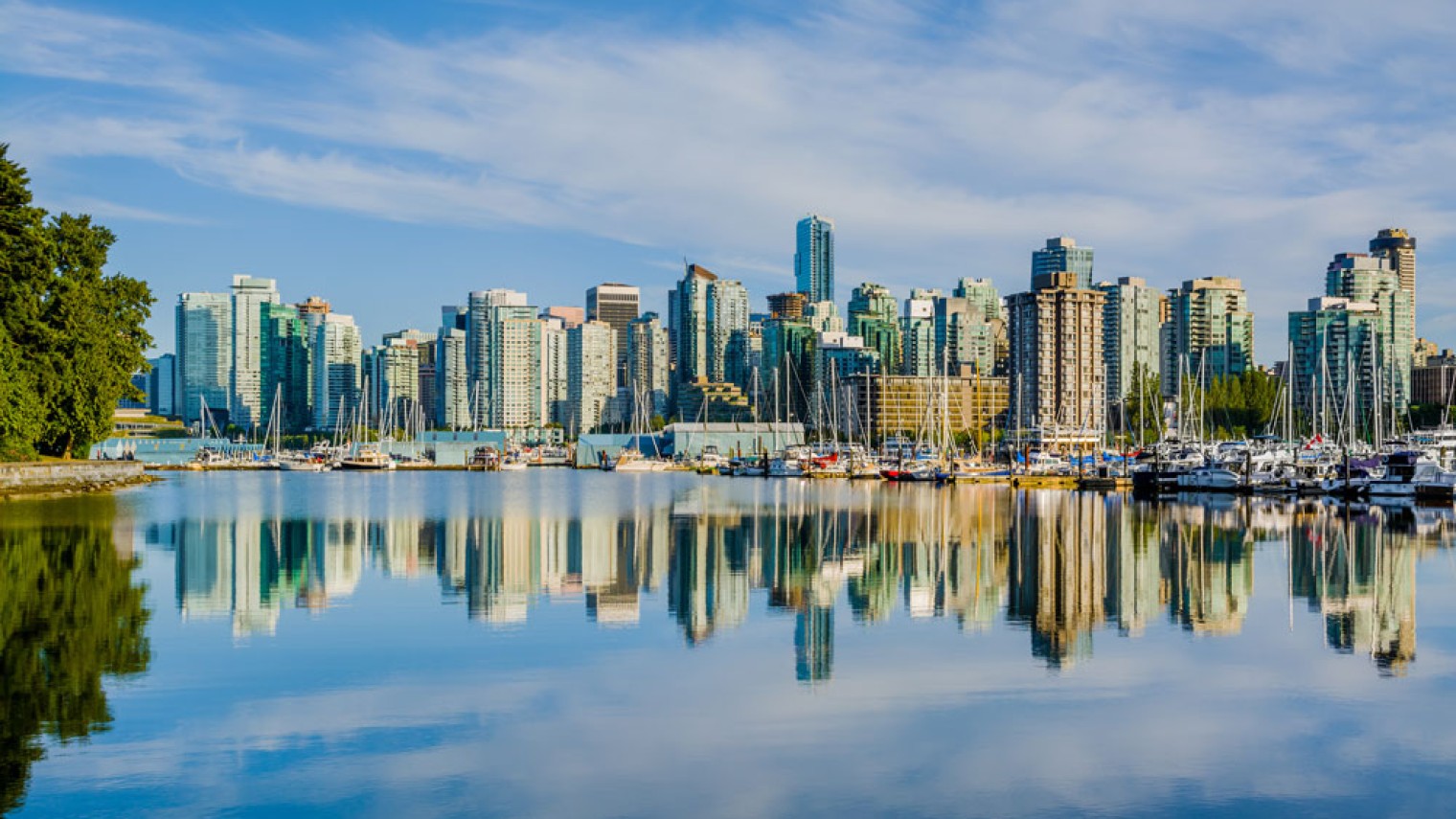 Vancouver skyline