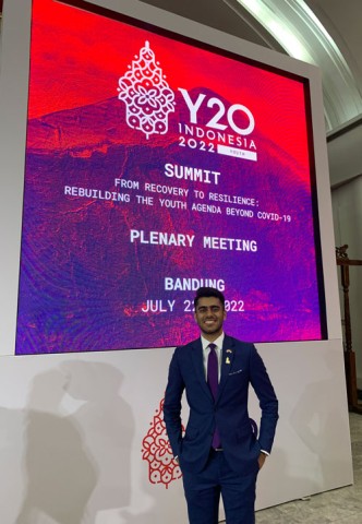 Sameer Esmail Summit Y20 Indonesia 2022